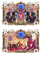 Artwork for the cutscene of new opening movie, sub sub : I imagined  kind of stained glasses when I worked it