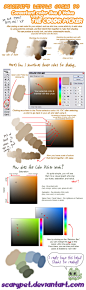 Tutorial - Picking Colors PS by *scarypet on deviantART