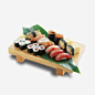 日本美食片高清素材 寿司 摆盘 生鱼片 紫菜包饭 免抠png 设计图片 免费下载