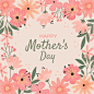 Floral mother's day illustration | Free Vector #Freepik #freevector #mothers-day #mothers-day-mom #mother-illustration #mother