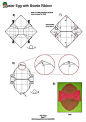 复活节彩蛋的折纸方法图解