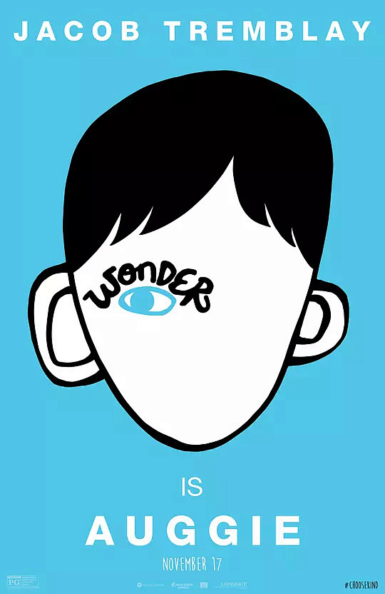 奇迹男孩 wonder 海报