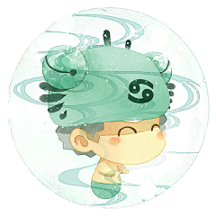 幸福在扩散采集到龟萌