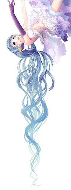 初音——头发好长……………——坑爹啊