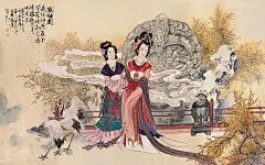 名画家笔下的『赏梅图』 