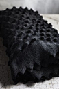 3D Textiles Design - bubble textured fabric; creative textile manipulation