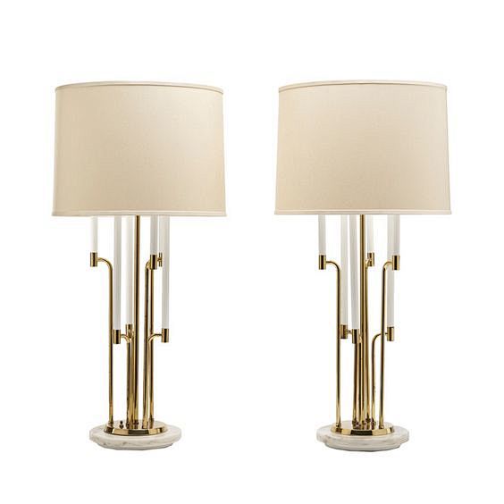 Modern Lamps, Pair |...