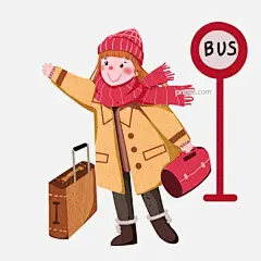 春运等车的小女孩图片大小2000x2000px 图片尺寸3.32 MB 来自PNG搜索网 pngss.com 免费免扣png素材下载！春运人物插画#红色的帽子#红色的手提包#卡通手绘#漂亮的小女孩#