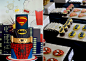 超级英雄主题的甜品桌 - 超级英雄主题的甜品桌婚纱照欣赏