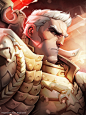 Rogal Dorn - Horus Heresy - Fanart, Johannes Helgeson : My version of Rogal Dorn, Praetorian of Terra, Primarch of the Imperial Fists! I would love it if he was the next loyalist primarch to re-appear! Thanks for looking :)