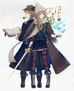 时尚的菱形格子♪菱形格子图案特辑 : “菱形格子”是英国的传统格子图案之一，是秋冬时尚中常见的设计，常用于毛衣、针织衫、袜子、连裤袜。相同的菱形图案使用不同的配色会给人完全不同的感觉，既适合成熟风格的服装，也适合可爱风格的服装。难怪无论男女都很喜欢的菱形图案，从很久以前开始就因其优雅的感觉而深受人们欢迎。今天，就为大家送上描绘了秋冬的时尚图案“菱形格子”的插画作品特辑。快来看看吧。