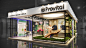 3D 3ds max architecture booth Event Exhibition  expo Fair Render Stand