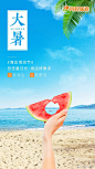 看了这些大暑海报，才算过了夏天