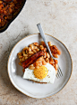 Skillet Baked White Beans