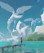 插画师 artwithbryn  的一组插画作品 ​​​​