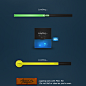 载入酒吧PSD。 * deviantART Agresidy文件