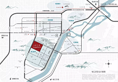 不正经的设计师i采集到区位图