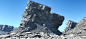 Stoned, Aron Kamolz : Some rock works/training in Vue 2015. Big rock structures are procedural functions. Small rocks are eco system distribution. 
Thanks for taking a look