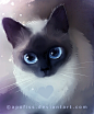 siamese by *Apofiss on deviantART