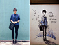 DRAW MYSELF . QUICK SKETCHES . : The way that I save my journal :"D