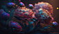 spectral-light-illuminates-transparent-bright-deep-colored-peonies-abstract-flower-art-generative-ai-3