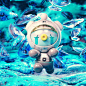 GAGUARD; FIRST MAN(SPACE PROJECT) : Gaguard in Space