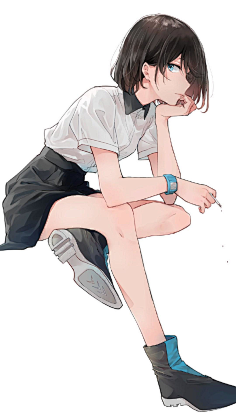 侧脸