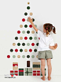 如何制作不同的圣诞树：墙面圣诞树(图文教程)