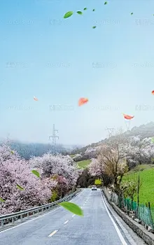 你好春天二十四节气立春高清背景