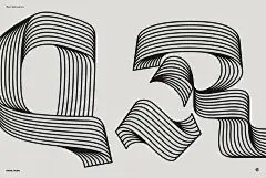 Black Split Letters 26款创意哥特式3D三维效果大写英文字母AI矢量插图图形设计素材_UIGUI-国外高品质设计素材共享网