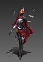 女刺客, Jing Luo : 女刺客 by Jing Luo on ArtStation.