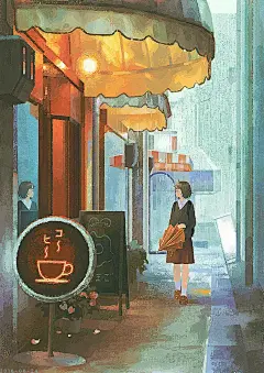【插画师作品】第212期：日本插画师 junkuma 超治愈的生活插画作品（壁纸） : 让人平静的小清新作品...
