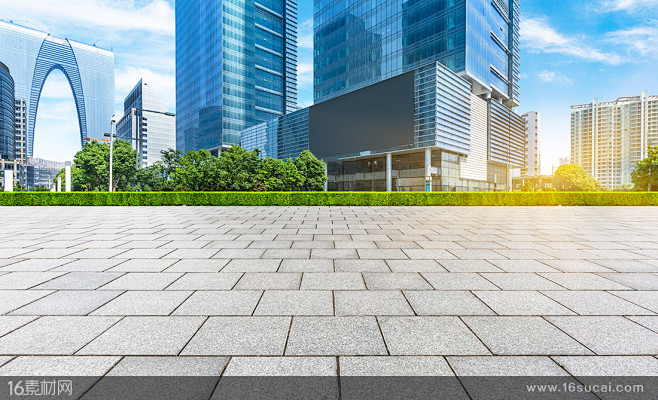 唯美城市商业建筑高清图片