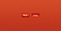 orange web button - user interface design