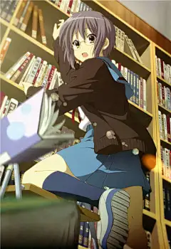 凉宫春日的忧郁 127P 超清壁纸 nagato_yuki-chan_no_shoushitsu_凉宫春日 榆林ACG 长门有希 动画壁纸 朝比奈