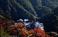 一定要体验的中国十大最美村落_雅虎旅游【2012年11月18日，江西省上饶市，江西上饶婺源长溪村秋季风光】