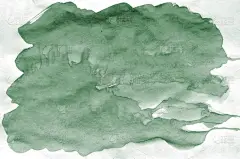彩色深绿色水彩背景壁纸。水彩画明亮的颜色例证