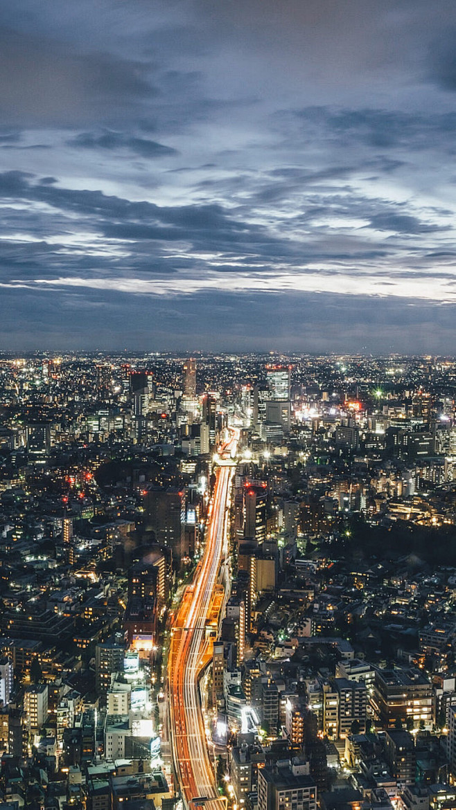 城市夜景 街景 旅行 风景 街道 灯光