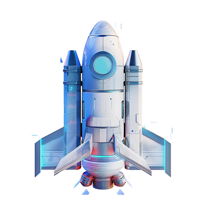 strausssteele_A_rocket_icon_white_background_OC_rendering_high ...