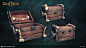 Sea of Thieves Anniversary - Treasure Chests, Johan Lagesson : With fully opening treasure chests having finally been added to Sea of Thieves I was tasked to create a range of different versions we needed for the various Tales! It was a great task where I