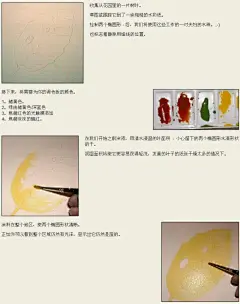 树叶的画法 外国水彩教程_水彩画吧_百度贴吧