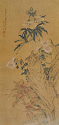  蒋廷锡(1669～1732年)是清代康熙、雍正年间著名的花鸟画家，清初恽寿平在花鸟画坛起衰之后，蒋廷锡学其没骨画技，变其纤丽之风，开创了根植江南、倾动京城的“蒋派”花鸟画。

    然而作为名父之子，出生于官宦世家的蒋廷锡并不仅仅是一位著名的画家，他同时也是一个通晓为官之道、体恤民情的封建官吏①，一个博古通今的学者，一个颇有才华的诗人。蒋廷锡为康熙四十二年进士，雍正年间曾任礼部侍郎、户部尚书、文华殿大学士、太子太傅等职，从编修、讲官等文职，屡次升迁，成为雍正时期位尊权重的名臣。他60岁的时候不但身任文