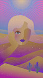 Behance Pop-up Gallery at 99U : I had a great chance to participate in a group exhibition sponsored by 99U, Adobe, and Electric Objects at Behance Pop-up Gallery in New York. The materials are Electric Objects which displays moving artwork inside of the v
