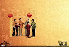 地产海报 东方人物 传统 古代