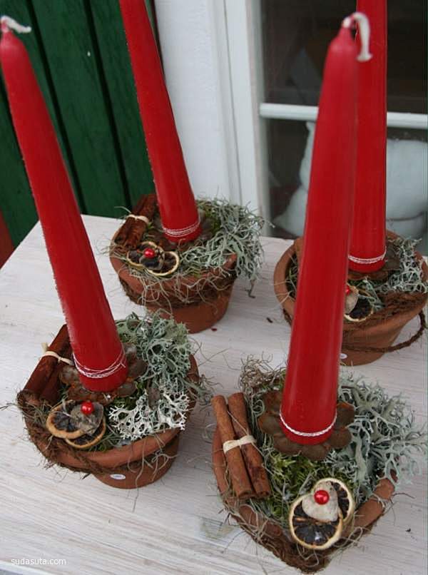 图片素材 圣诞蜡烛装饰品 蜡烛 节日 家...