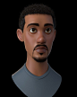 Cartoon man, Nurshat CG