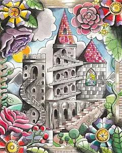城堡cg插画壁纸 ps商业广告插画作品 illustations 漫画 扁平 国外插画设计欣赏  水彩 插画图片 手绘风格绘画艺术 素描 插画设计 儿童卡通插画教程 