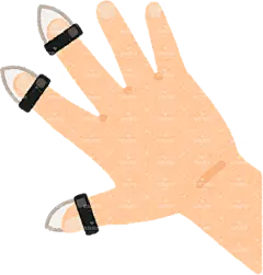 古筝指甲  插画 免扣 素材 手绘 png1