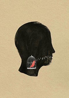 公益海报，画风精炼，于平凡中体会不凡，有创意！ ​​​​