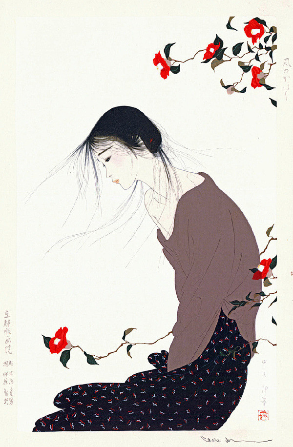 Kiyoshi Nakajima版画作品...
